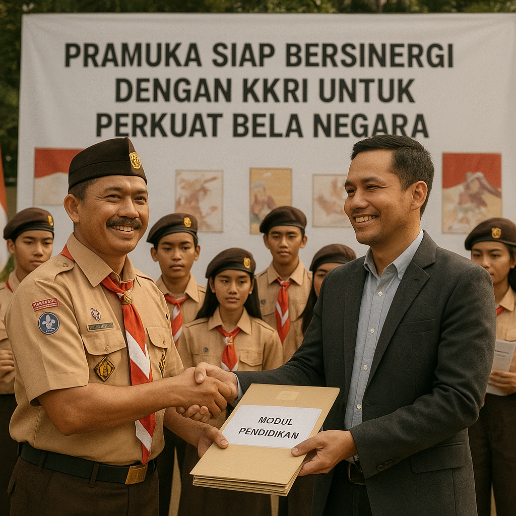 Pramuka Siap Bersinergi dengan KKRI untuk Perkuat Bela Negar...