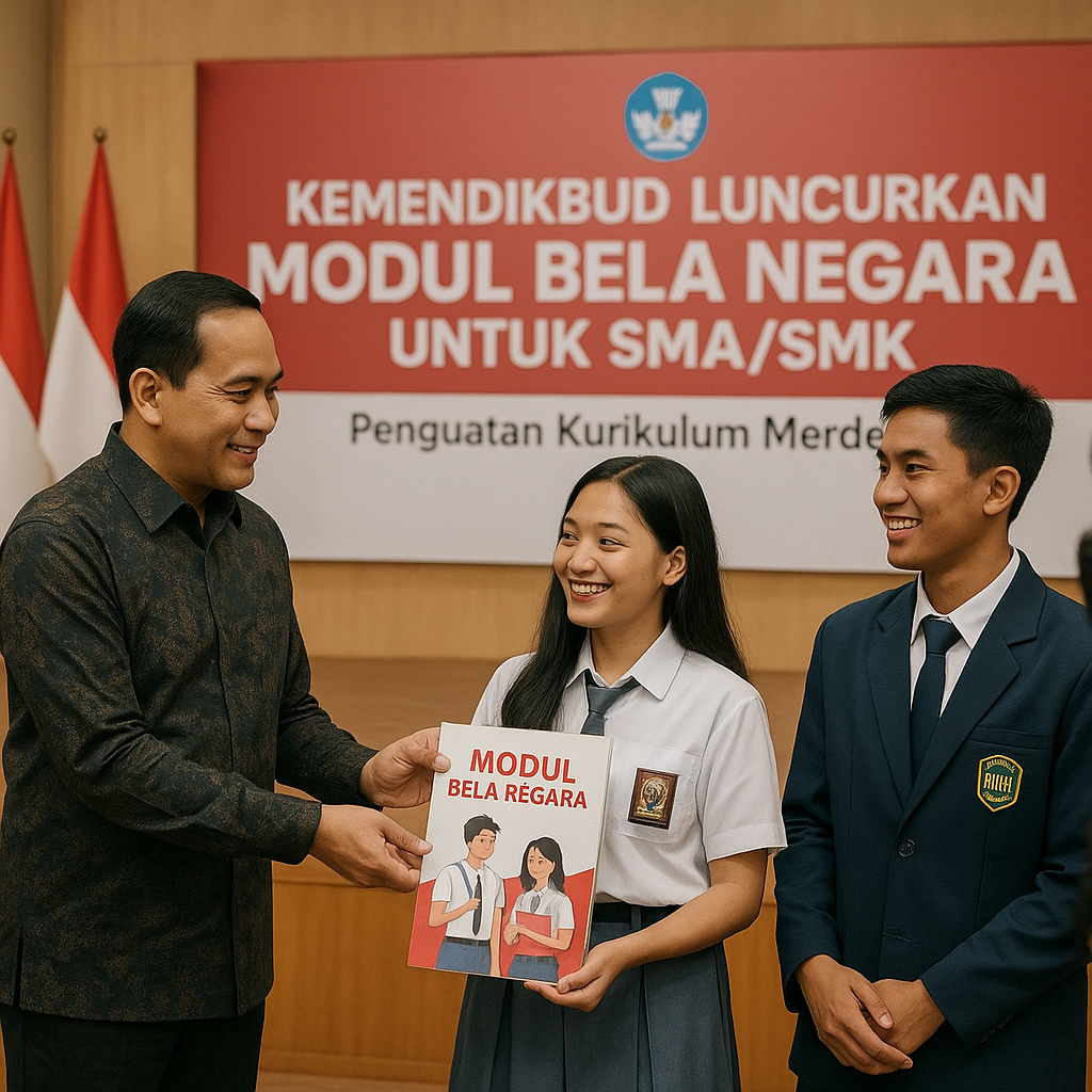 Kemendikbud Luncurkan Modul Bela Negara untuk SMA/SMK