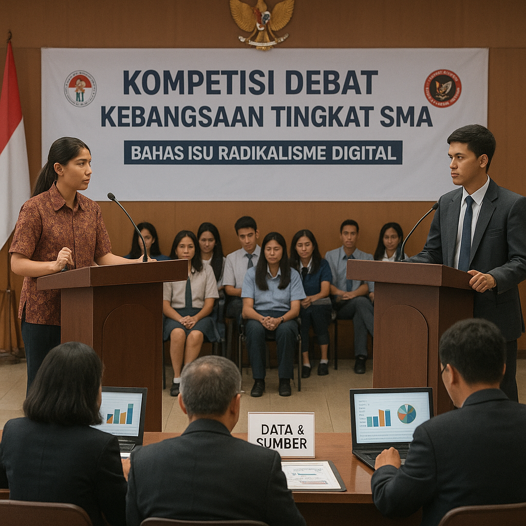 Kompetisi Debat Kebangsaan Tingkat SMA Bahas Isu Radikalisme...