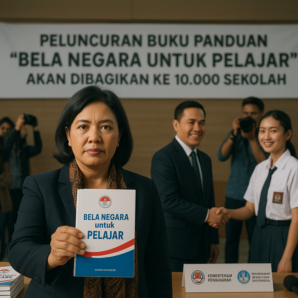 Buku Panduan 'Bela Negara untuk Pelajar' Diluncurkan, Bakal...