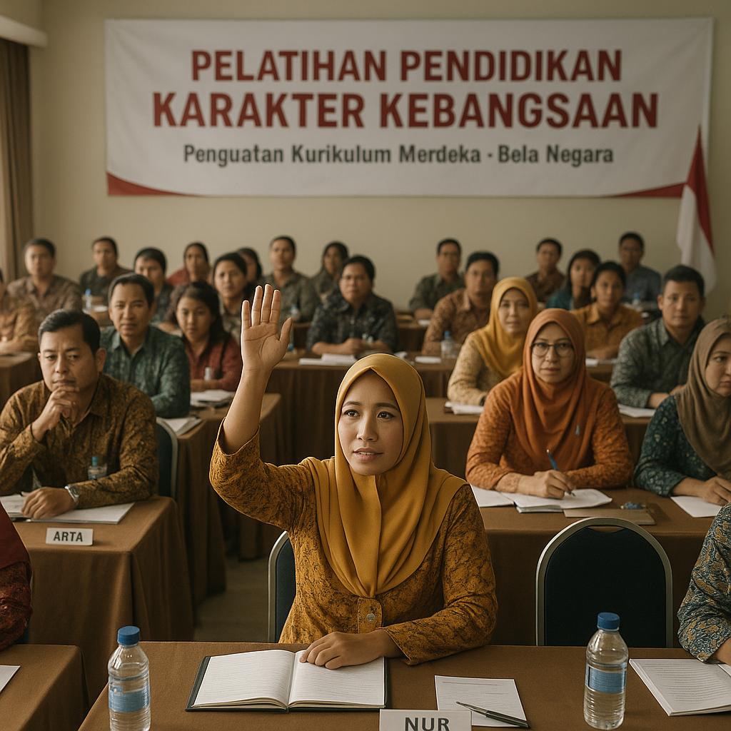 Guru di 34 Provinsi Ikuti Pelatihan Pendidikan Karakter Keba...