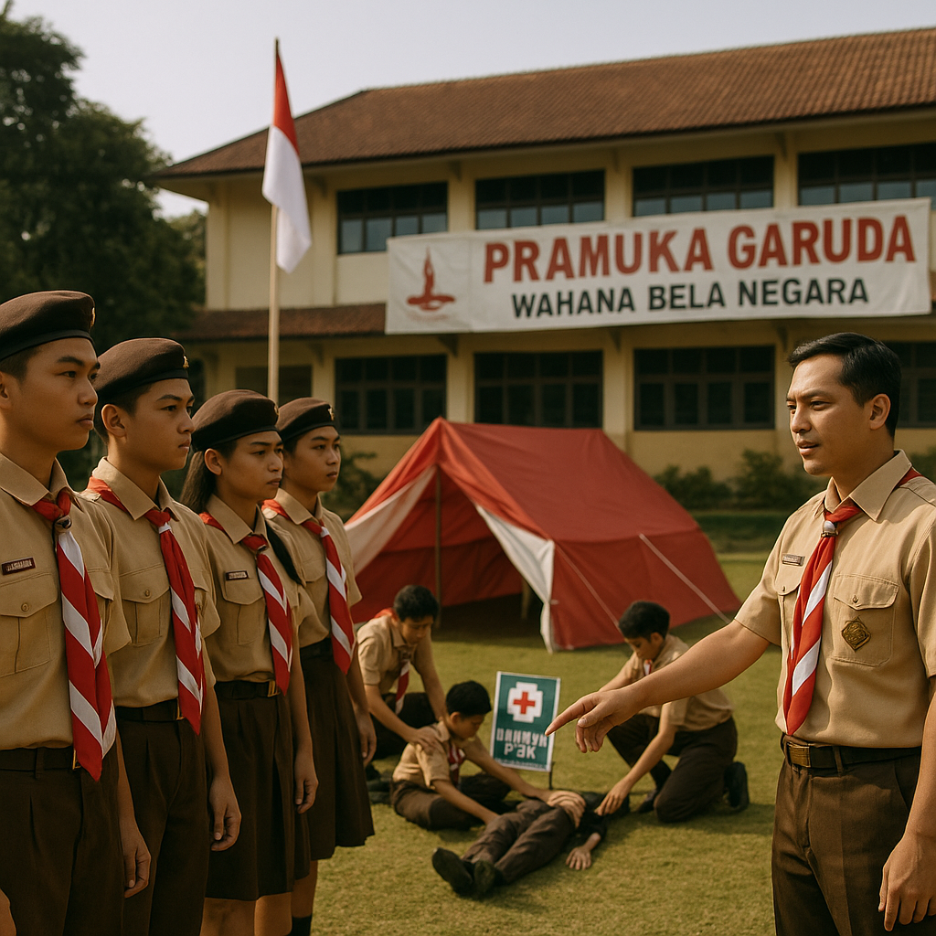 Pramuka Garuda: Kegiatan Kepanduan Jadi Wahana Bela Negara d...