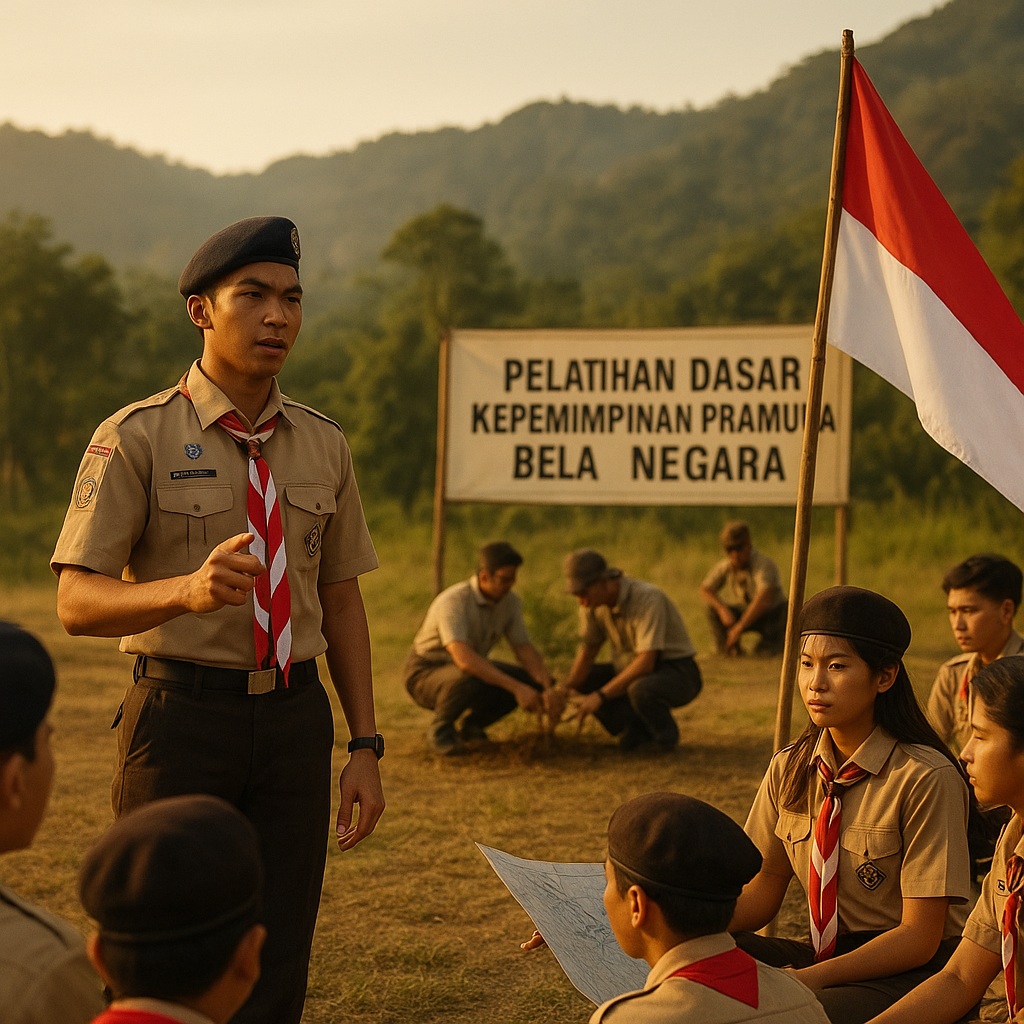 Pelatihan Dasar Kepemimpinan Pramuka Penegak Fokuskan pada B...
