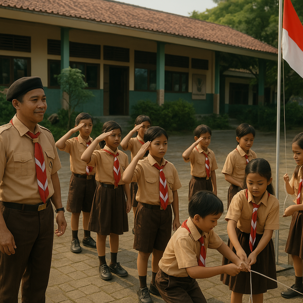 Pramuka Siaga: Implementasi Bela Negara Sejak Usia Dini