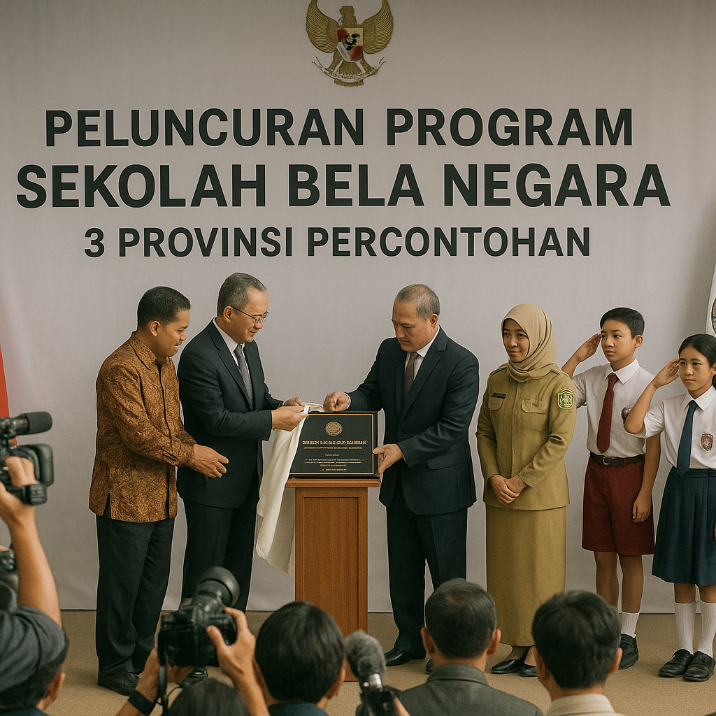 Pemerintah Luncurkan Program 'Sekolah Bela Negara' di 3 Prov...