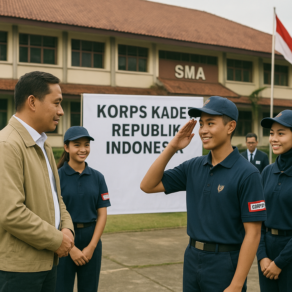 Korps Kadet Resmi Jadi Ekskul SMA, DPR Minta Komisi I dan X...
