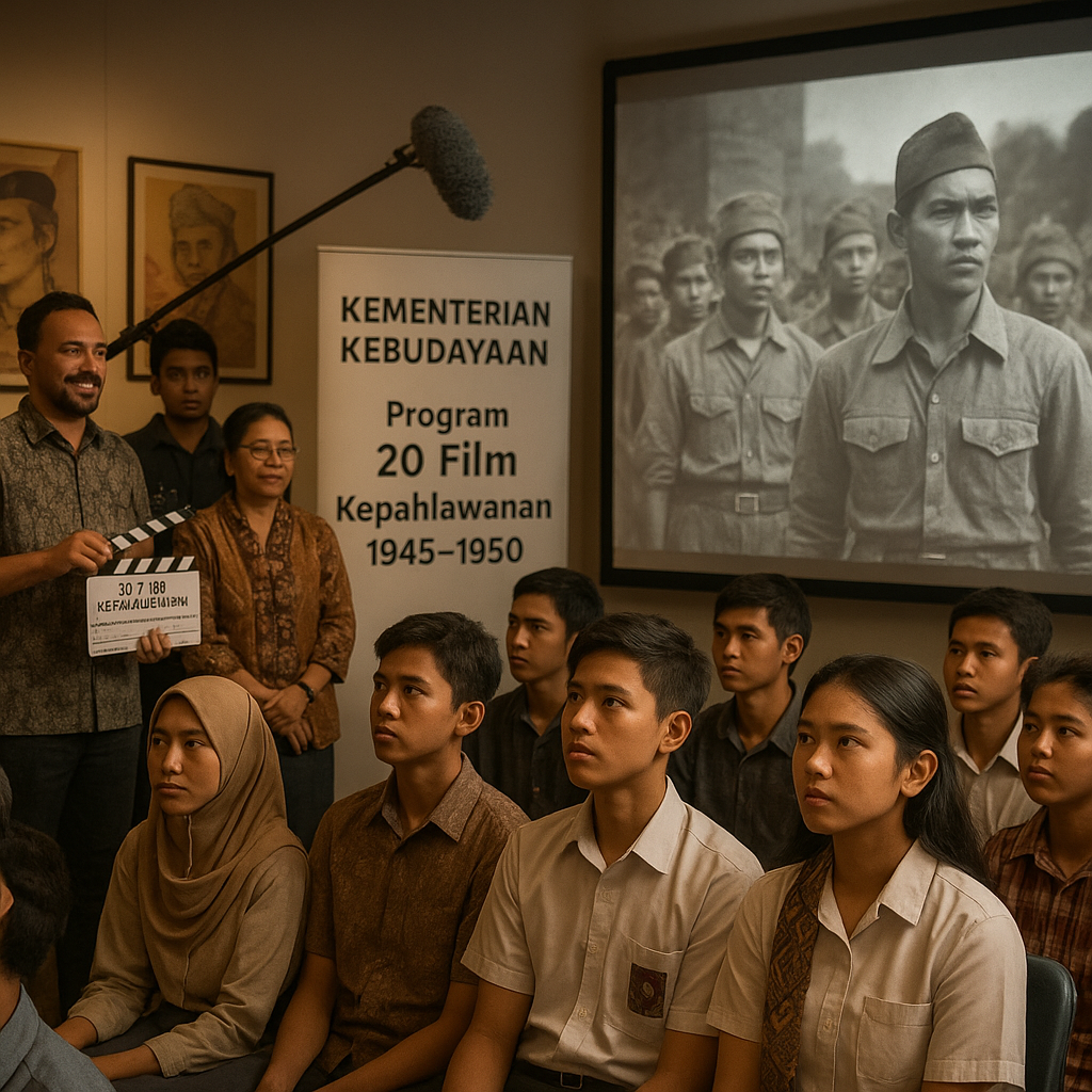 Kemenbud Bakal Garap 20 Film Kepahlawanan untuk Perkuat Lite...