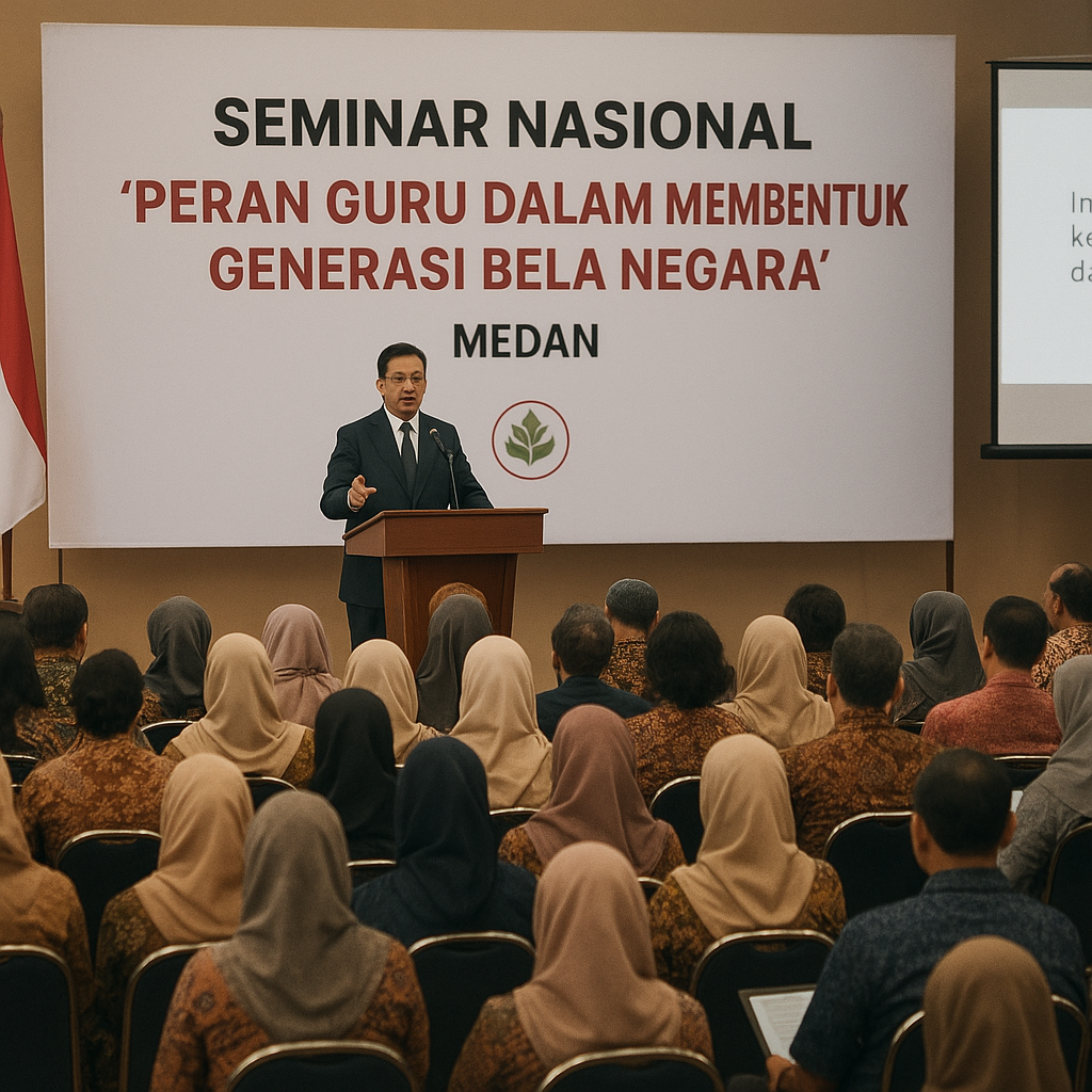 Seminar Nasional ‘Peran Guru dalam Membentuk Generasi Bela N...