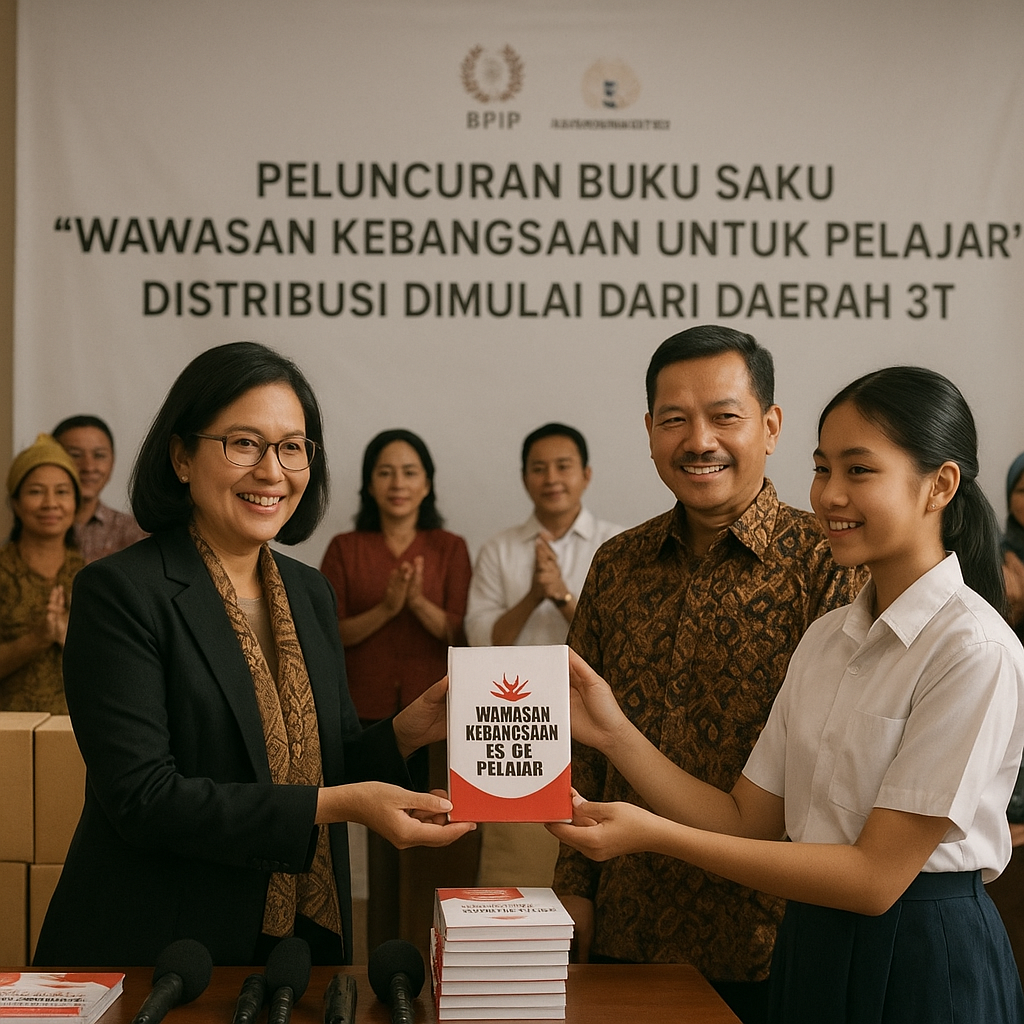 Buku Saku 'Wawasan Kebangsaan untuk Pelajar' Diluncurkan, Di...