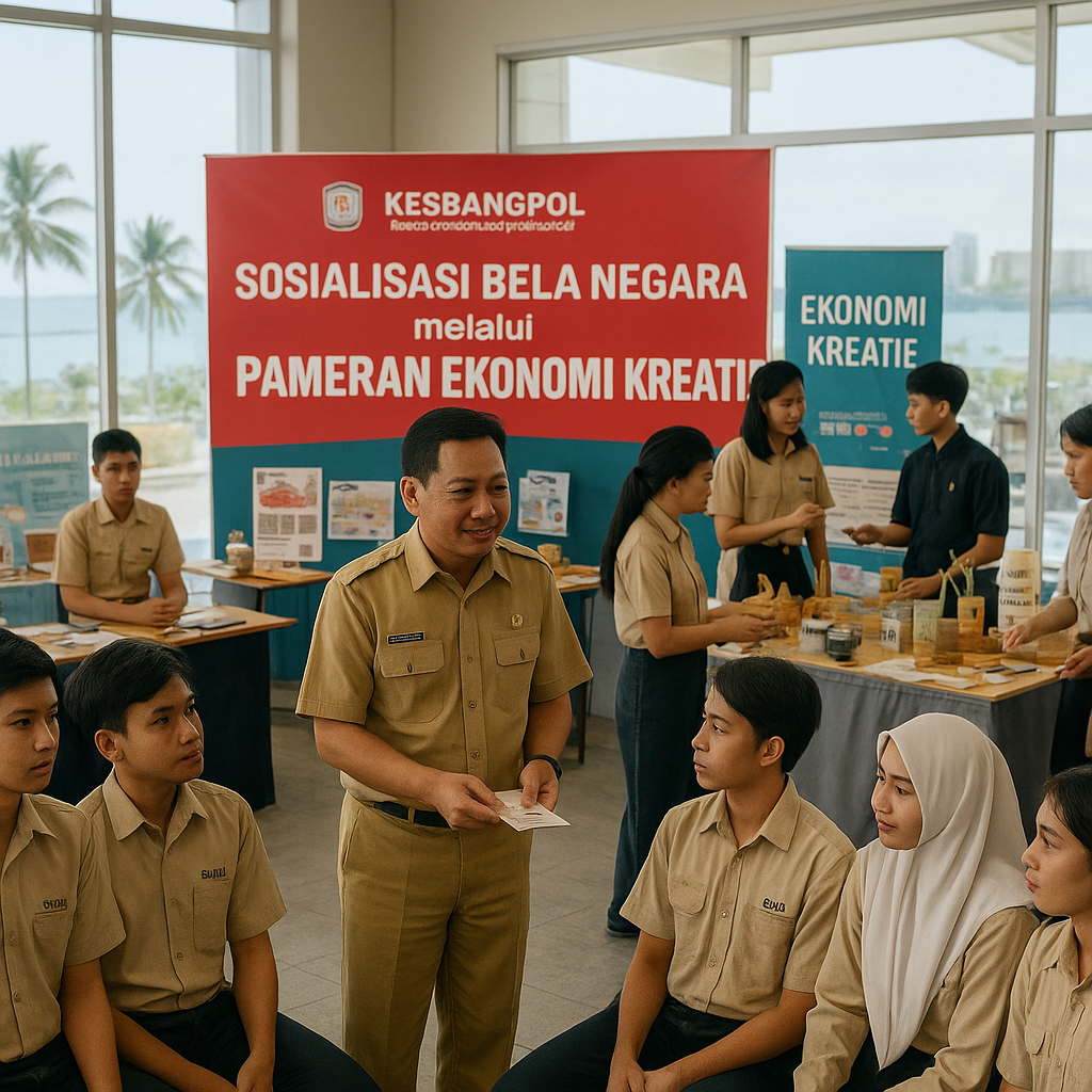 Pelajar di Balikpapan Ikuti Sosialisasi Bela Negara Melalui...