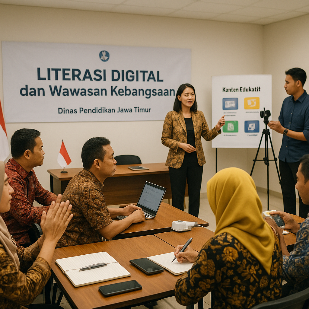 Literasi Digital dan Wawasan Kebangsaan Jadi Fokus Workshop...