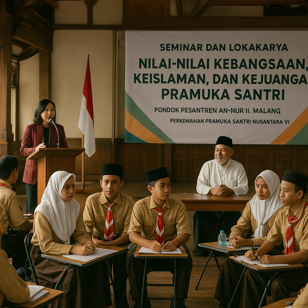 Pramuka Santri Nusantara Padukan Nilai Keislaman, Kebangsaan...