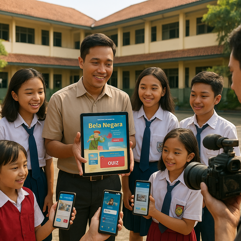 Kampanye Bela Negara Melalui Media Sosial untuk Pelajar