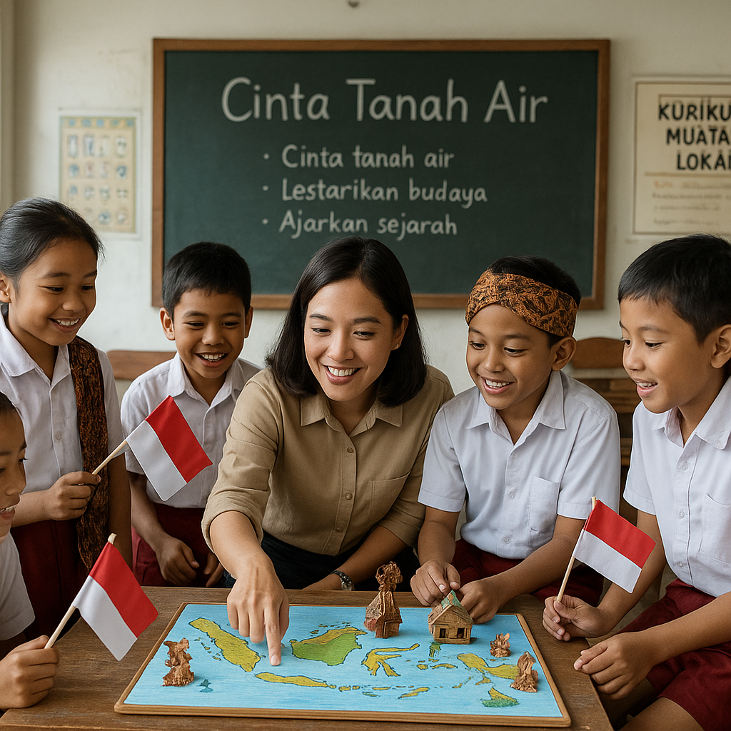 Kurikulum Muatan Lokal "Cinta Tanah Air"...