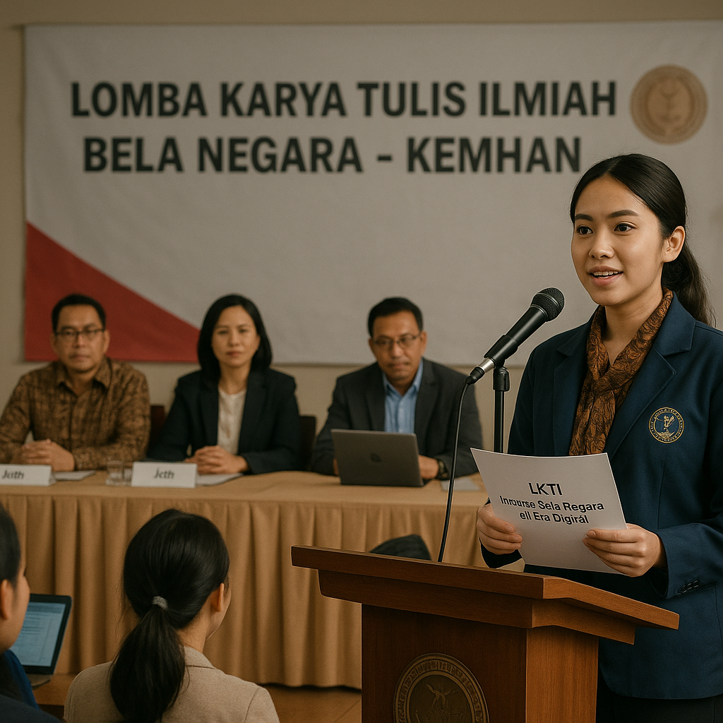 Kemhan Gelar Lomba Karya Tulis Ilmiah Be...