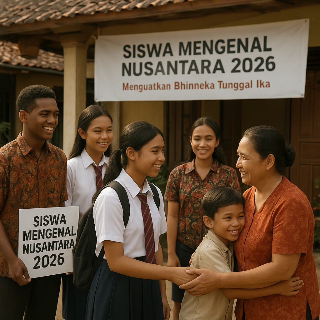 Program "Siswa Mengenal Nusantara" Kembali Dihelat, Fokus pada Penguatan Bhinneka Tunggal Ika