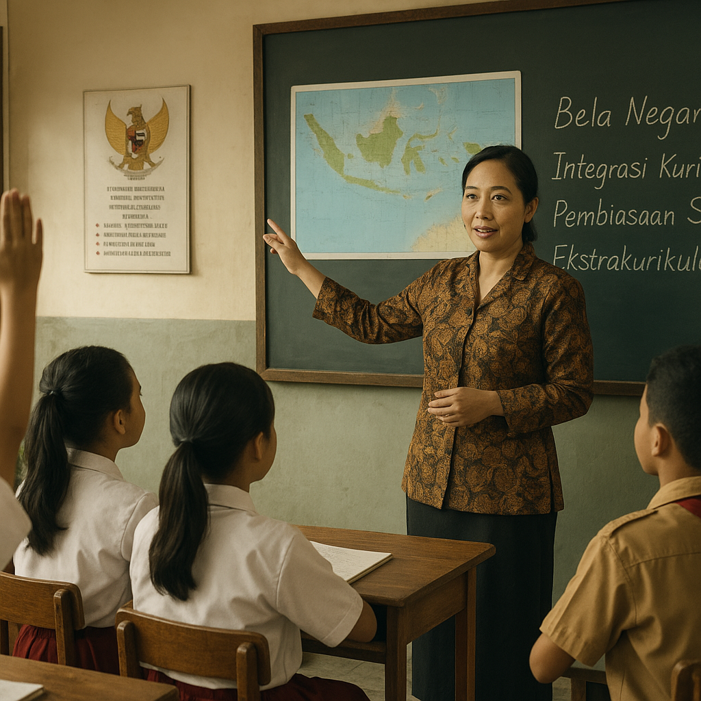 Di Tengah Krisis Nilai, Guru Jadi Garda Terdepan Bela Negara