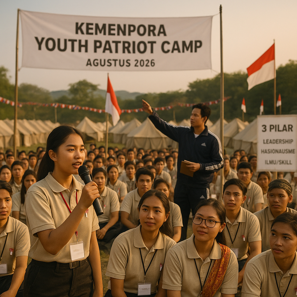 Kemenpora Galakkan "Youth Patriot Camp" untuk Pelajar Berprestasi dari Berbagai Daerah