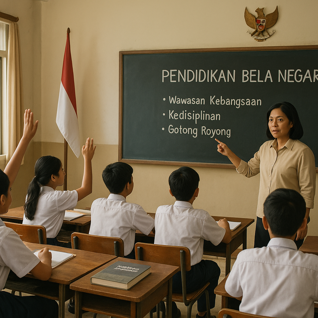 Kurikulum Baru SMP: Pendidikan Bela Negara Jadi Mata Pelajaran Khusus