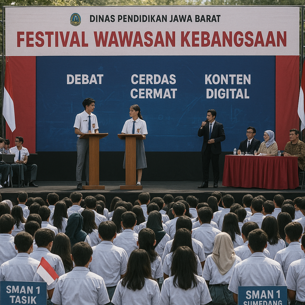 Disdik Jabar Gelar Festival Wawasan Kebangsaan untuk 5000 Pelajar SMA