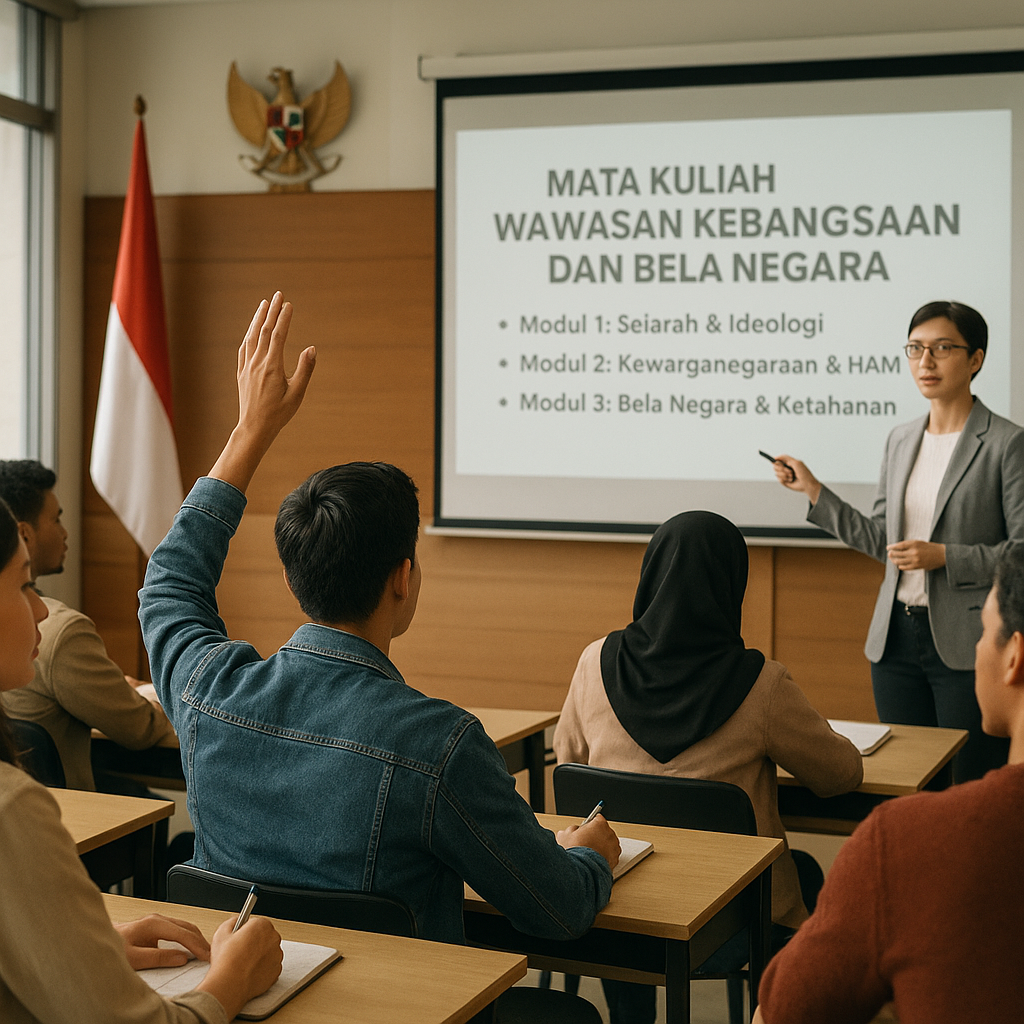 Perguruan Tinggi Wajibkan Mata Kuliah Wawasan Kebangsaan dan Bela Negara