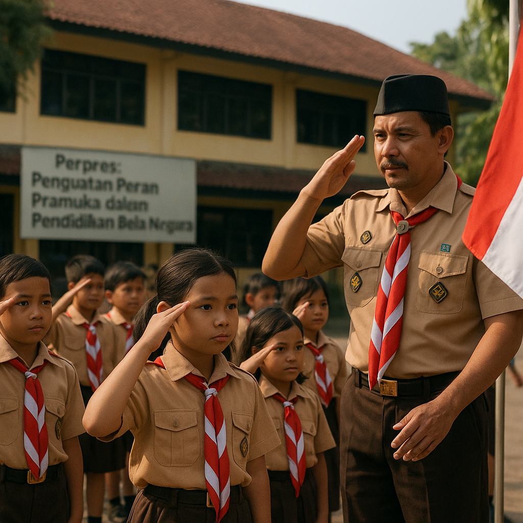 Perpres Baru Perkuat Peran Pramuka sebagai Wadah Pendidikan Bela Negara Usia Dini