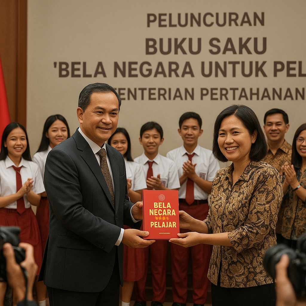 Buku Saku 'Bela Negara untuk Pelajar' Diluncurkan, Jadi Refe...