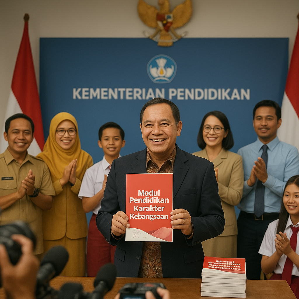 Kemendikdasmen Luncurkan Modul Pendidikan Karakter Kebangsaa...
