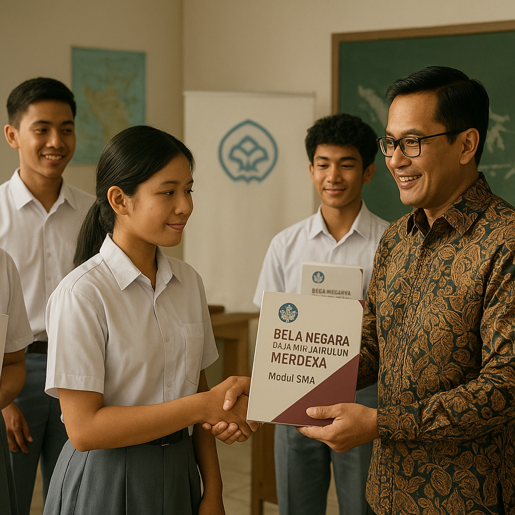 Kemendikbudristek Perkenalkan Modul 'Bela Negara dalam Kurik...