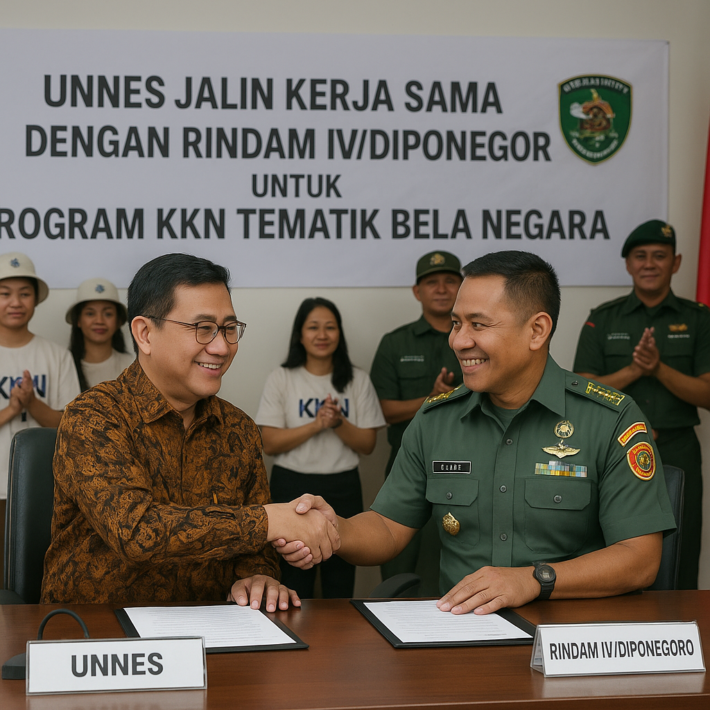 Unnes Jalin Kerja Sama dengan Rindam IV/Diponegoro untuk Pro...
