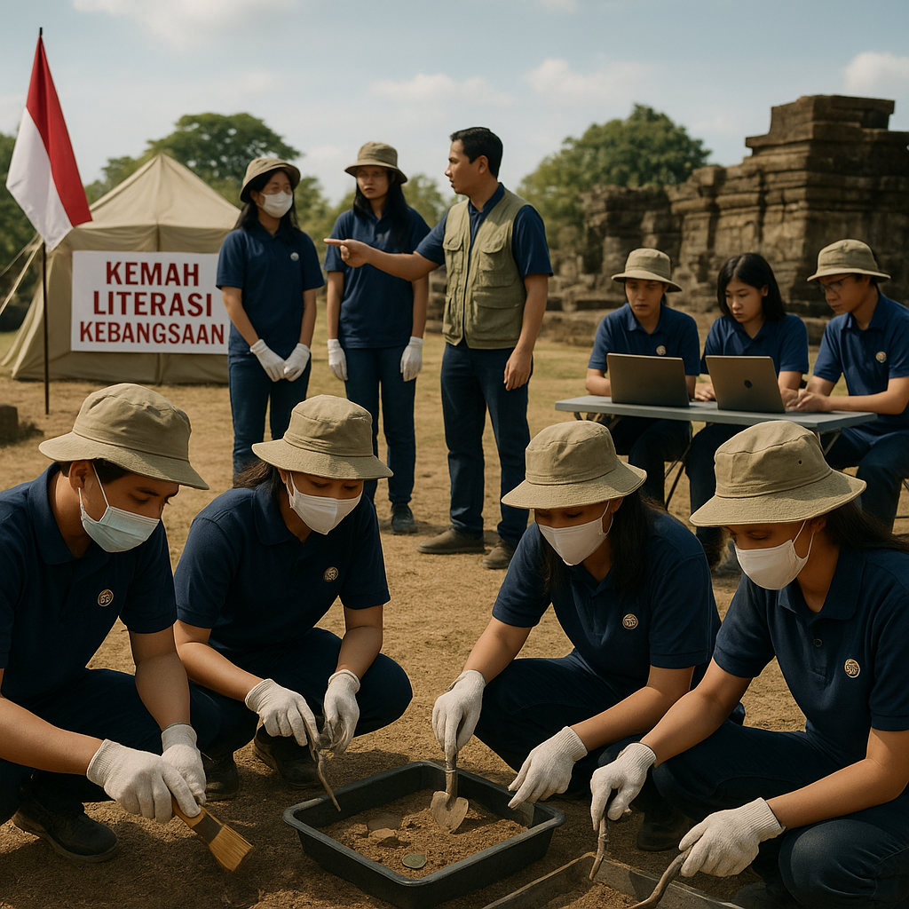 Siswa SMA Ikuti "Kemah Literasi Kebangsaan", Belajar Sejarah...