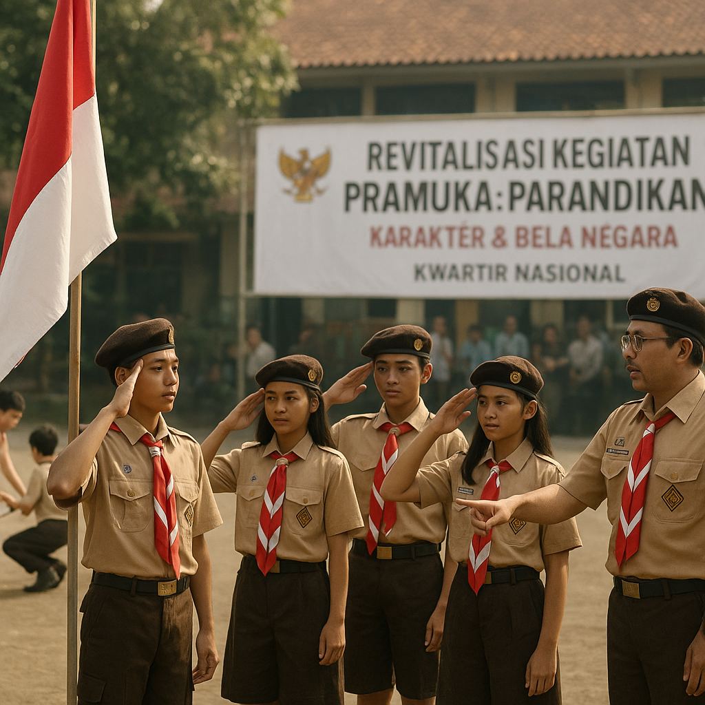 Revitalisasi Kegiatan Pramuka sebagai Sarana Pendidikan Kara...