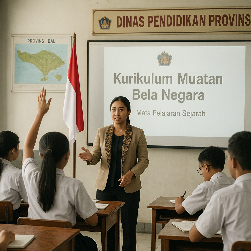 Penerapan 'Kurikulum Muatan Bela Negara' dalam Mata Pelajara...