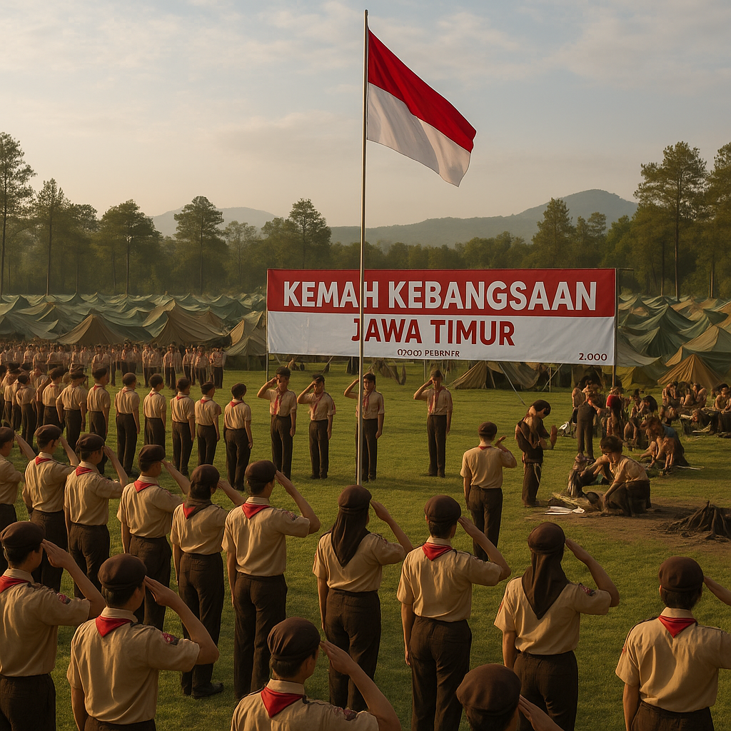Pramuka Jatim Gelar Kemah Kebangsaan, Serap 2.000 Peserta da...