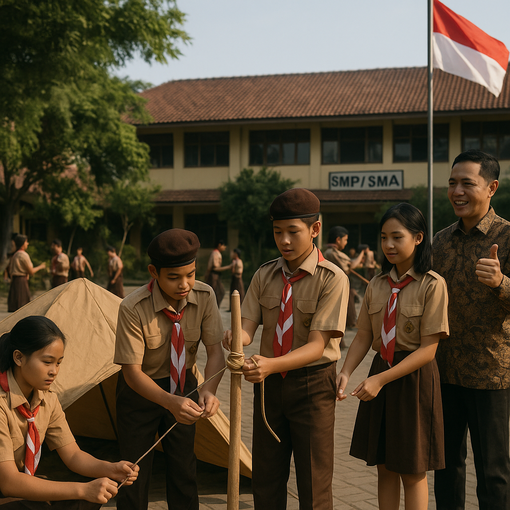 Mendikdasmen: Pramuka Ekstrakurikuler Pembentuk Karakter Gen...