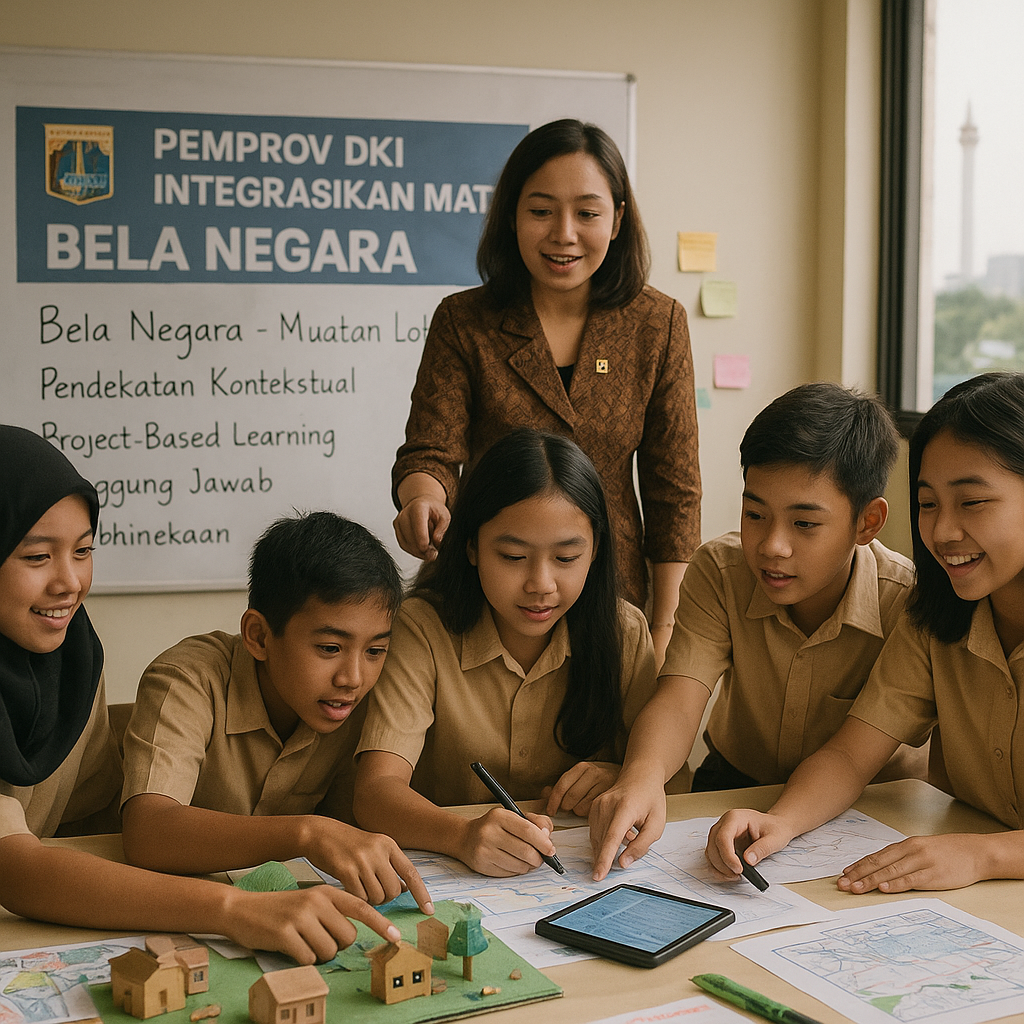 Pemprov DKI Integrasikan Materi Bela Negara dalam Muatan Lok...