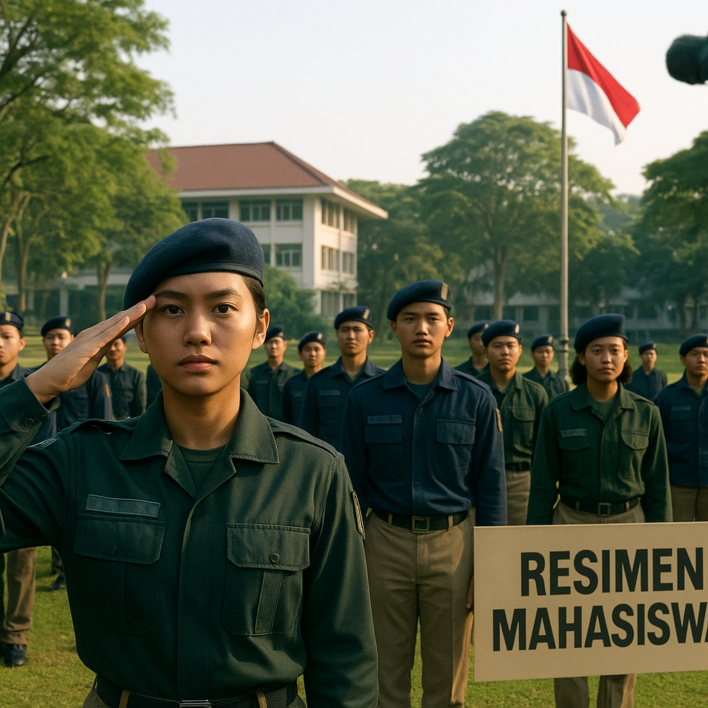 Resimen Mahasiswa (Menwa) Diperkuat sebagai Bagian dari Sist...