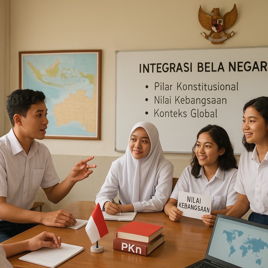 Integrasi Pendidikan Bela Negara dalam Mata Pelajaran Pendid...