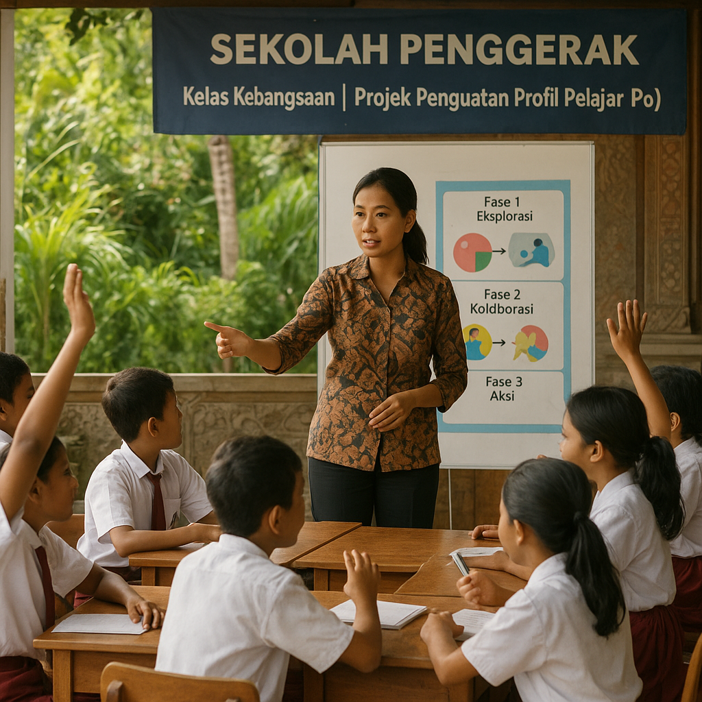 Sekolah Penggerak di Bali Mengintegrasikan Program 'Kelas Ke...