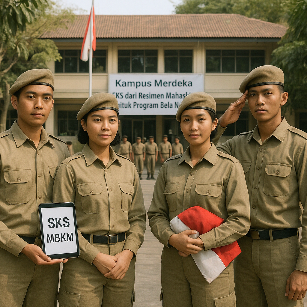 Kampus Merdeka: Mahasiswa Bisa Ambil SKS di Resimen Mahasisw...