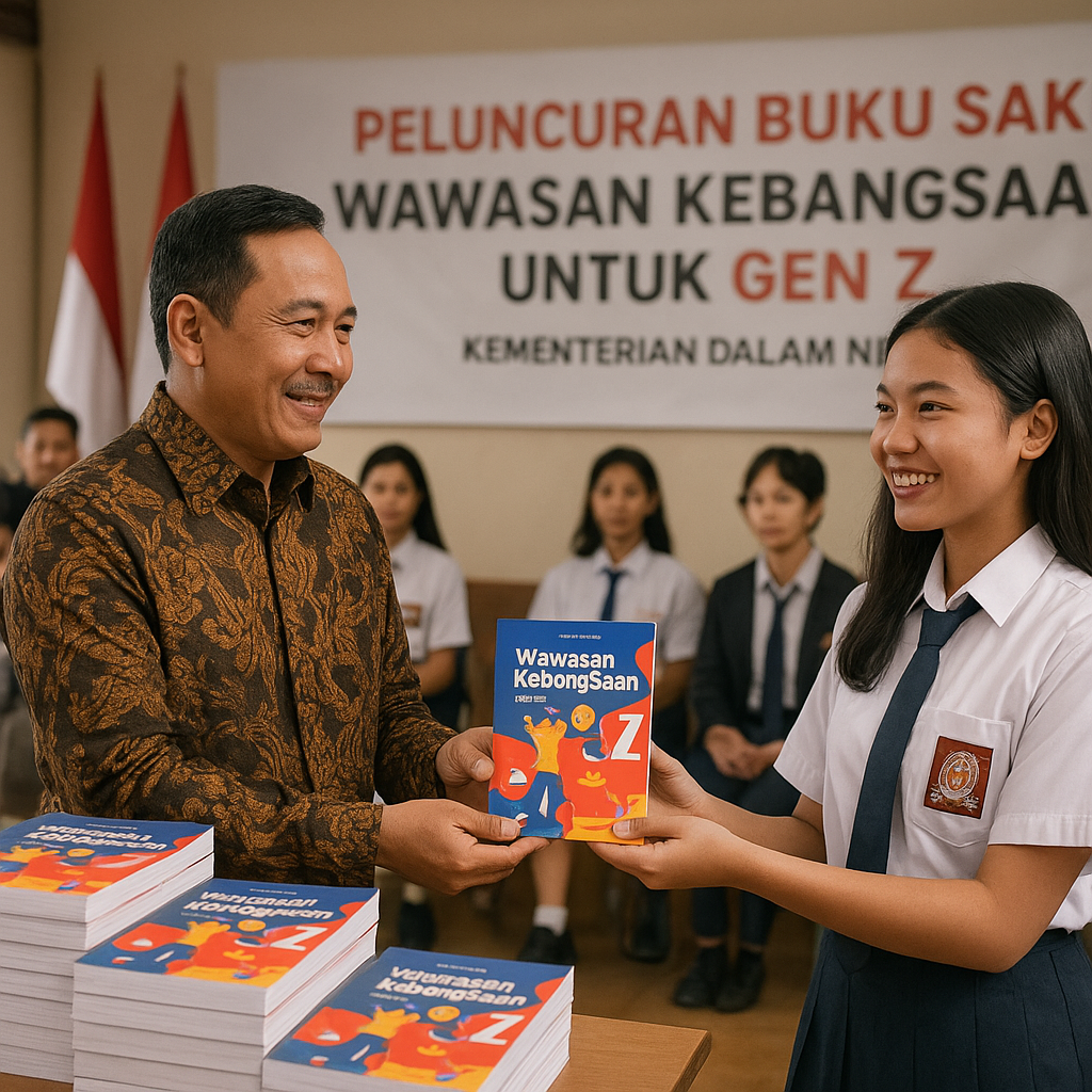 Buku Saku 'Wawasan Kebangsaan untuk Gen Z' Dirilis, Gratis u...