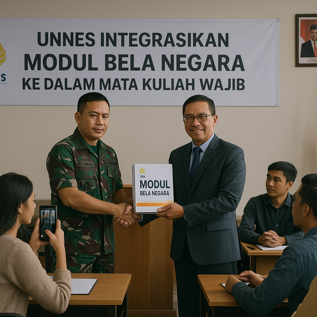 Unnes Semarang Integrasikan Modul Bela Negara ke dalam Mata...