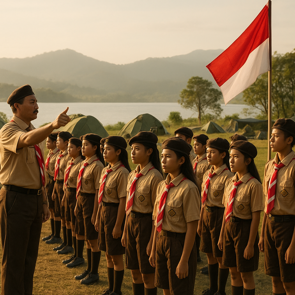 Persami KKRI di Tondano Tanamkan Disiplin dan Semangat Bela...