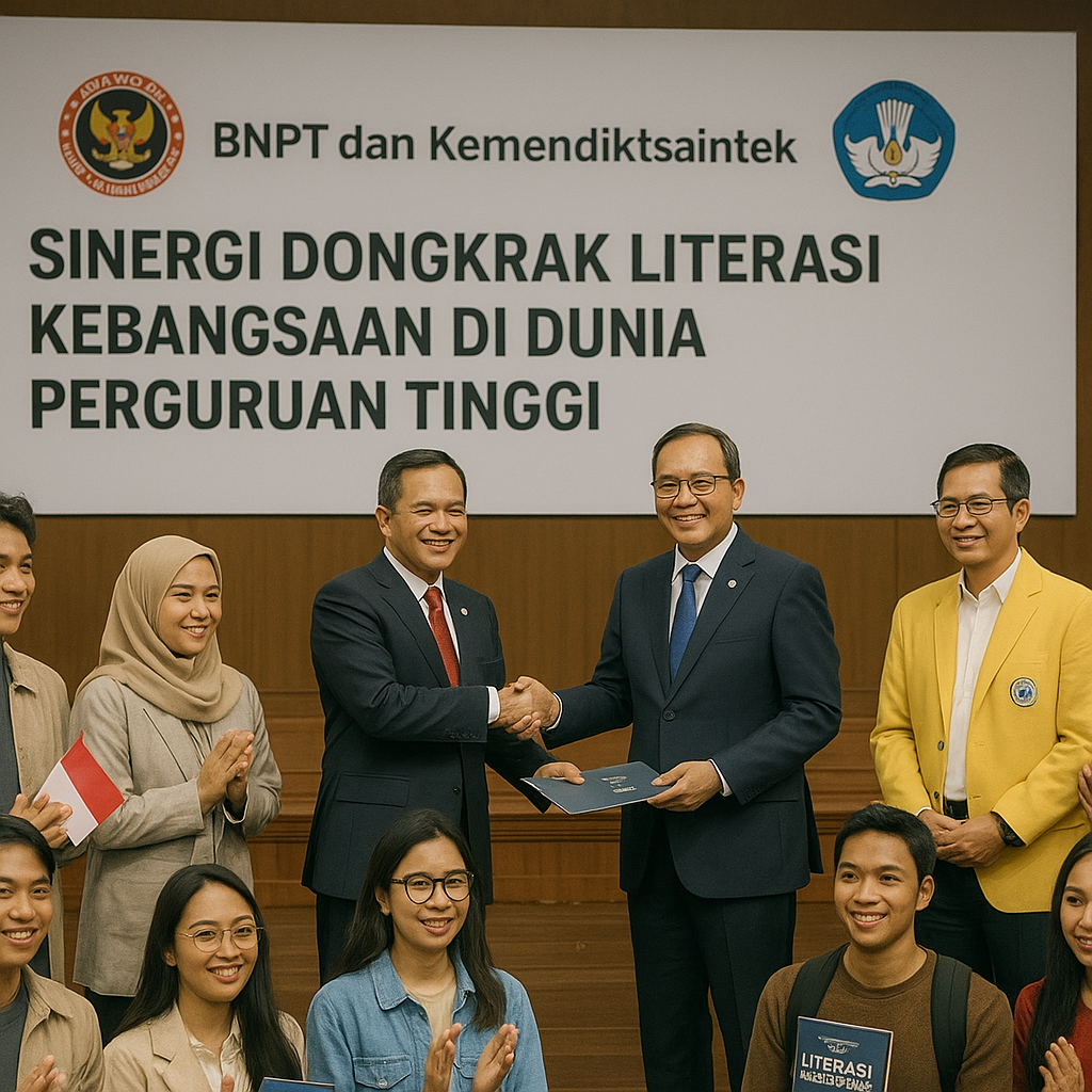BNPT dan Kemendiktisaintek Sinergi Dongkrak Literasi Kebangs...