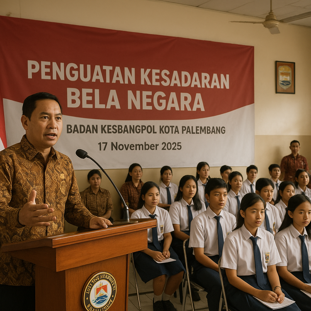 Bentengi Siswa dengan Pemahaman Bela Negara Sejak Dini
