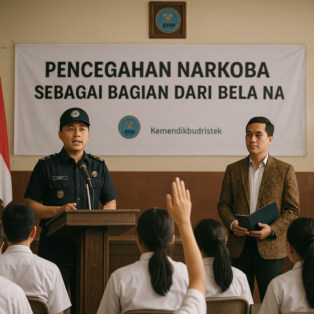 BNN dan Kemendikbudristek Sosialisasikan 'Pencegahan Narkoba...