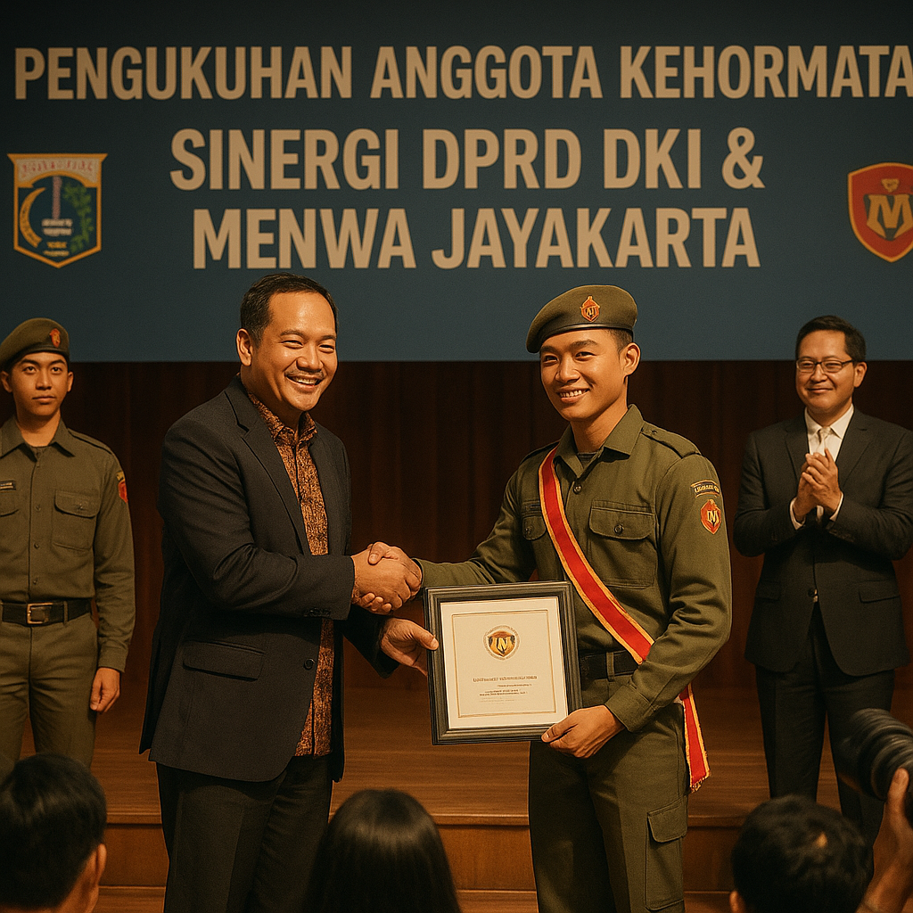 Sinergi Legislatif dan Menwa: Pengukuhan Anggota Kehormatan...