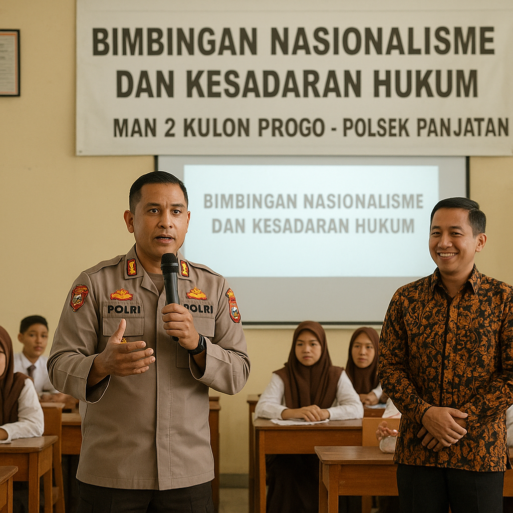 MAN 2 Kulon Progo dan Polsek Panjatan Kolaborasi Berikan Bim...