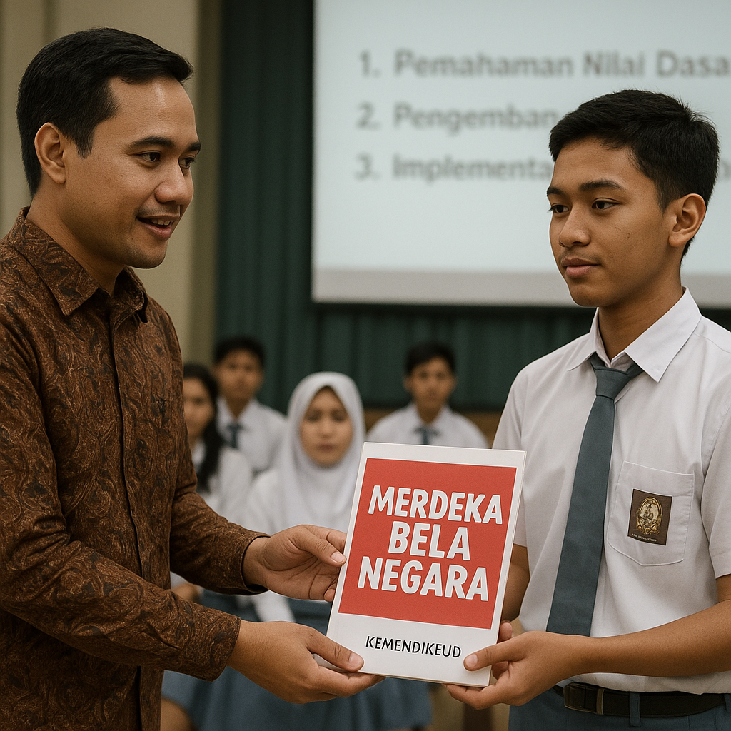 Kemendikbud Luncurkan Modul 'Merdeka Bela Negara' untuk Sisw...