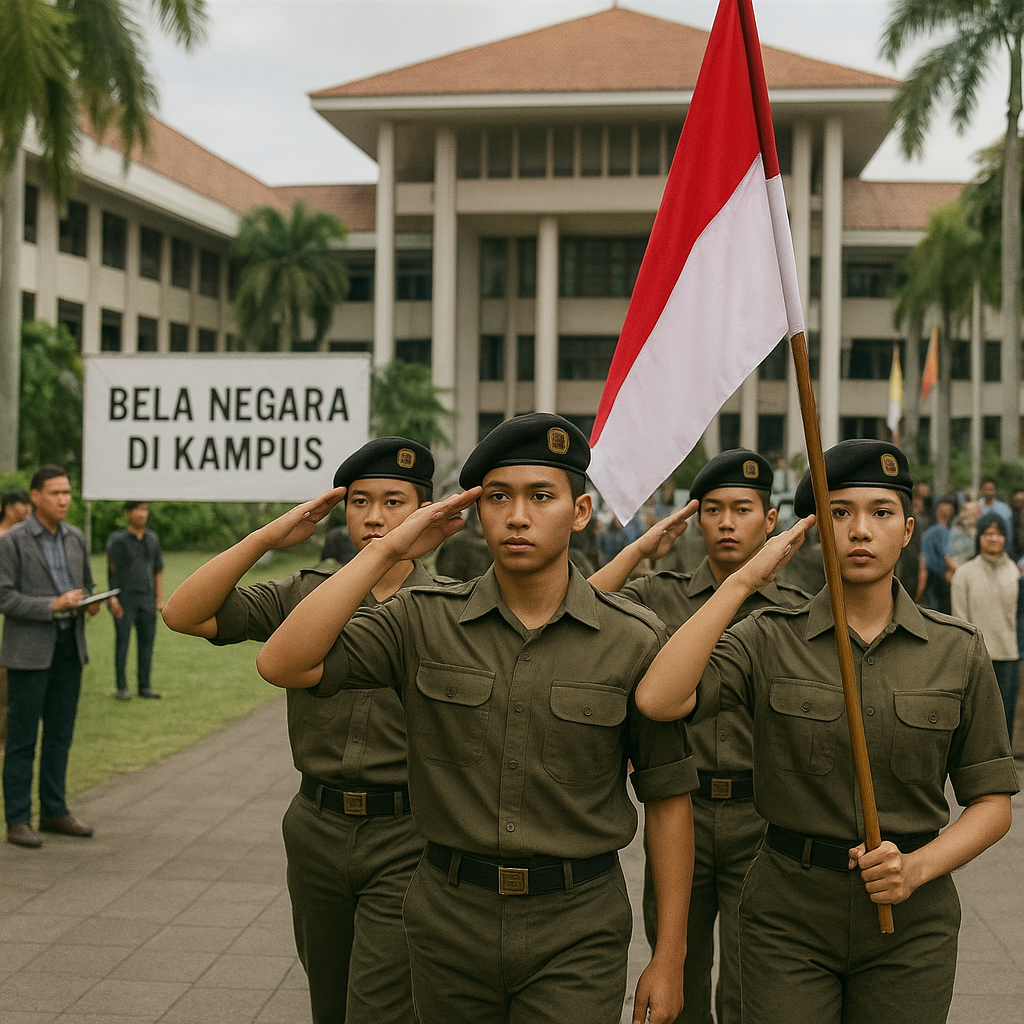 Resimen Mahasiswa di 10 Universitas Kembali Aktif dengan Pro...
